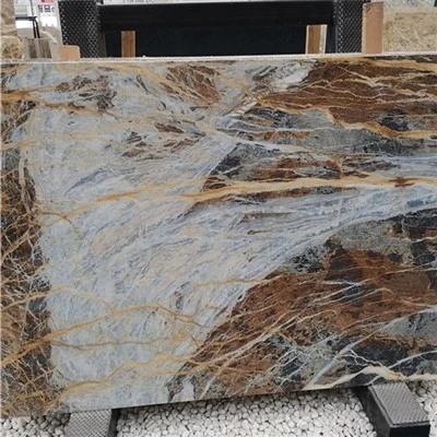 Batu Marmer Jeans Biru